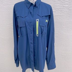 Under Armour fishing and hunting gear!